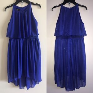 🦋 BCX Girls Midnight Blue Beautiful Dress NWOT 🦋